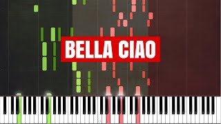 Bella Ciao Piano Tutorial Synthesia [upl. by Itnava574]