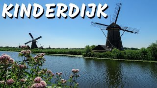 Kinderdijk NETHERLANDS The Famous Dutch Windmills [upl. by Mur]