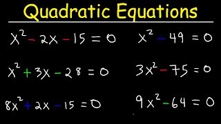 How To Solve Quadratic Equations By Factoring  Quick amp Simple  Algebra Online Course [upl. by Fita]