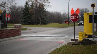 Grand Forks Air Force Base Active Vehicle Barrier Safety [upl. by Shamus]