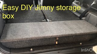 How to make a Suzuki Jimny DIY boot storage box [upl. by Craggie139]