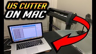 USING A US CUTTER VINYL PLOTTER ON A MAC [upl. by Perle]