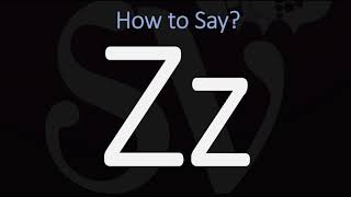 How to Pronounce Z Letter ZED or ZEE British Vs American Pronunciation [upl. by Calie]