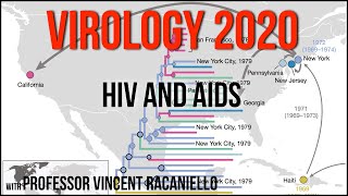 Virology Lectures 2020 24 HIV and AIDS [upl. by Pasahow411]