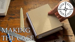 Making A Handmade Book  Part 3  Lining amp Making the Case [upl. by Ellered]