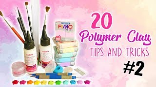 20 Polymer Clay Tips and Tricks for Beginners 2 [upl. by Yerffeg]