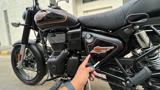 New RE Bullet 350 Walkaround  Gagan Choudhary [upl. by Ibed]