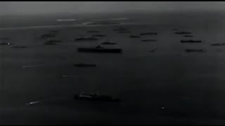 Ulithi Atoll Anchorage Aerial Views of US Navy 5th Fleet at Anchor [upl. by Nairde]