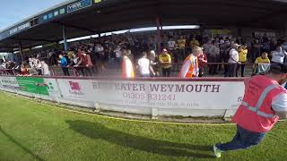 Hereford FC Fans Away Against Weymouth [upl. by Yerg616]