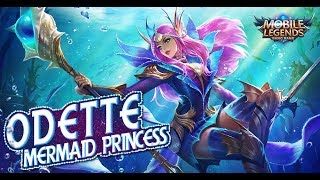 Mobile Legends Bang Bang New Skin Mermaid Princess Odette [upl. by Yvette]