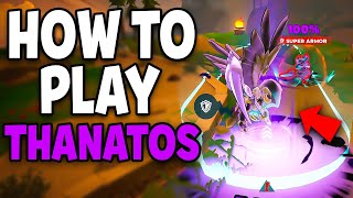 How to Play Thanatos Guide  Divine Knockout [upl. by Siward]