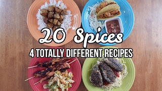 Beginners Guide to Herbs amp Spices  SPICE RACK 101  The Starving Chef [upl. by Aietal]