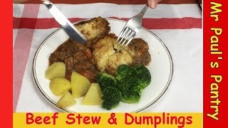 Beef Stew amp Dumplings [upl. by Murrah]