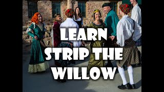 Learn how to dance Celtic Ceilidh Strip the Willow Dance Tutorial brave [upl. by Abie]