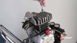 How to fix an Alltrade air compressor not building up to the maximum pressure [upl. by Llorre]