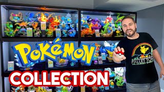 HUGE POKEMON ⛔️ Statue Collection 2021 🔥💧🍀 Room Tour Showcase [upl. by Gneh789]