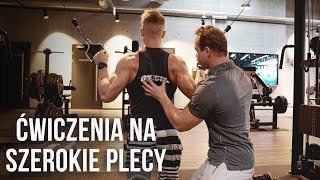 ĆWICZENIA NA SZEROKOŚĆ PLECÓW [upl. by Buehler]