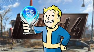 El PLATINO de FALLOUT 4 en SUPERVIVIENTE es DEMENCIAL [upl. by Halfon]