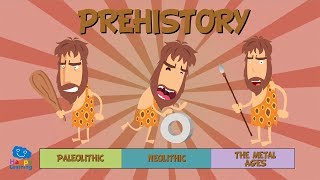 Prehistory  Educational Video for Kids [upl. by Olnton]