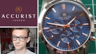 Accurist Mens Chronograph Watch Review ft John Cleese [upl. by Mosi]