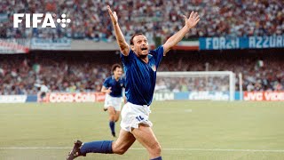 Salvatore Totò Schillaci  FIFA World Cup™ Golden Boots [upl. by Meekar57]