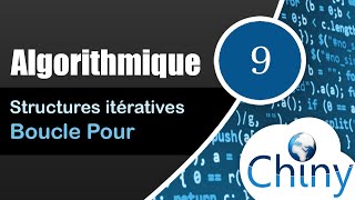 Algorithmique 914  Boucle Pour  Structures itératives [upl. by Erlina53]