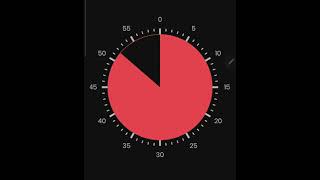 60 Seconds1 Minute Countdown Timer with clock ticking sound and Finish Bell [upl. by Ihc]