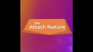 The Attach feature  CoSpaces Edu Feature Friday [upl. by Hortense]