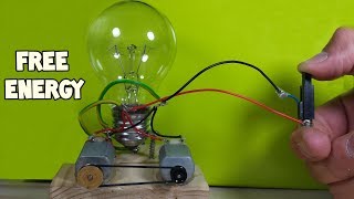 Free Energy Light Bulbs 230V  Using Piezo Igniter [upl. by Groscr]