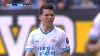 Chucky Lozano rescata al PSV con doblete vs Vitesse  HD 720p  07042019 [upl. by Ynetruoc]