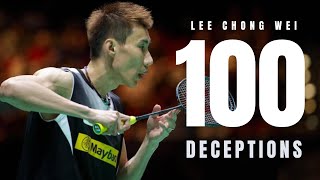 100 Times LEE CHONG WEI Broke His Opponents Ankle [upl. by Wolfie778]