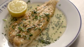 How To Make Sole Meunière With Chef Ludo Lefebvre [upl. by Enninaej]