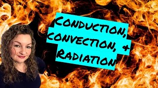 HEAT TRANSFER  Conduction Convection and Radiation With Real Life EXAMPLES  Thermal Energy [upl. by Locklin788]