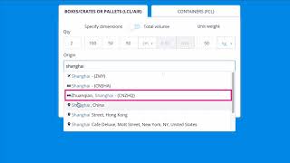 How to get an instant freight rate estimate  Freightos [upl. by Nednerb909]