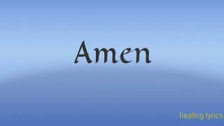 The Blessing amen amen amen ELEVATION lyrics video ft Kari Jobe [upl. by Thgiwed]