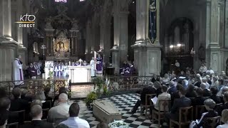 Messe dobsèques de Mgr Garnier archevêque de Cambrai [upl. by Pengelly217]