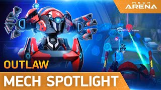 Mech Arena  Mech Spotlight  Outlaw [upl. by Tijnar]