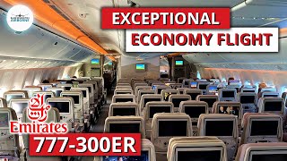 EMIRATES review economy class on the Boeing 777 [upl. by Godfry]