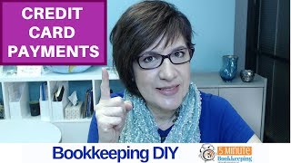 How to record credit card payments in QuickBooks Online [upl. by Leveridge842]