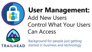 User Management  Trailhead  Explained [upl. by Gargan]