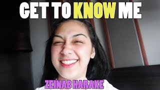 Get To Know Me Zeinab Harake kalog  First Vlog [upl. by Gerkman218]