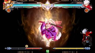 BBCF2 Day One Jubei Combos [upl. by Aristotle]