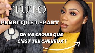 TUTO COMMENT FABRIQUER UNE PERRUQUE UPART POUR DEBUTANT  ON VA CROIRE QUE CEST TES CHEVEUX [upl. by Eamaj184]