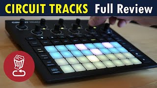 Circuit TRACKS vs Circuit OG Review and full tutorial for Novations new groovebox [upl. by Alleber]