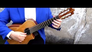 CPE BACH  Allegro Wq1322  Carlos Roldan soprano guitar [upl. by Taffy]