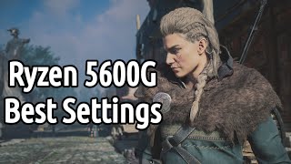 Ryzen 5600G  Assassins Creed Valhalla  Best Graphics Settings [upl. by Bopp]