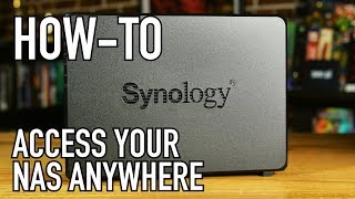 How to Map a Network Drive Remotely  DDNSfu on Our Synology [upl. by Anairuy279]