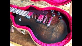 Gibson Les Paul Studio Smokehouse Burst 2018 Unboxing [upl. by Han342]