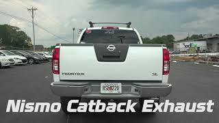 Nissan Frontier Nismo Catback Exhaust  Sound Sample [upl. by Conlee]