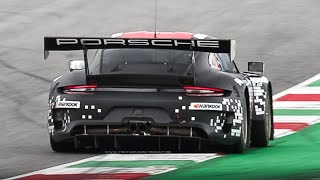 Porsche 9912 GT3 R GT3 Class w Unmuffled Exhaust Pure 40 NA Flat6 Sound [upl. by Peace]